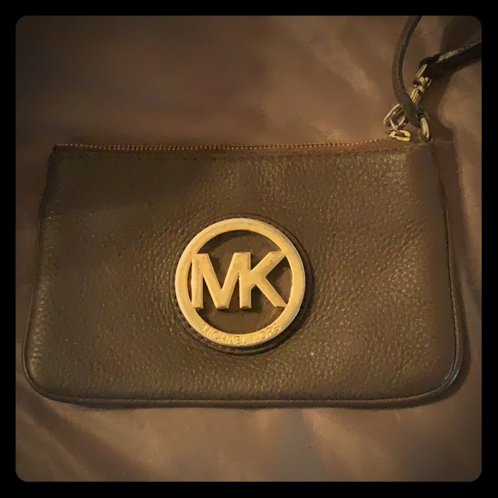 Authentic Michael Kohrs wristlet purse
